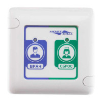 Hostcall MP-414W1 Радиокнопка присутствия/сброса и вызова врача