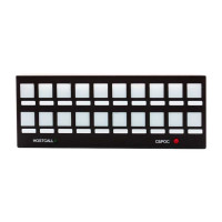 Hostcall MP-730W1 пульт сигнализации на 20 входов