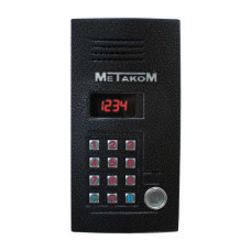 Метаком MK2012-TM4EN Многоабонентский блок вызова аудиодомофона