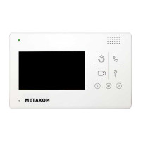 Метаком MKV-VM8 4,3” TFT Видеодомофон цветной