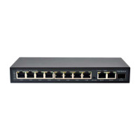Optimus U1E-8F/2G/1S PoE-коммутатор неуправляемый 8 портовый