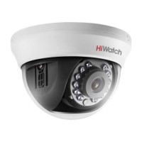 HiWatch DS-T591(C) (2.8 mm) 5Мп внутренняя купольная HD-TVI камера