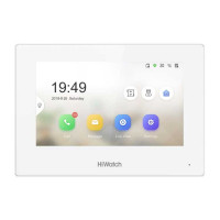 HiWatch VDP-H3212W гибридный IP видеодомофон с Wi-Fi сенсорный 7" белый