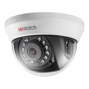 HiWatch DS-T591 (2.8 mm) 5Мп внутренняя купольная HD-TVI камера