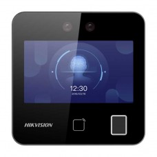 Hikvision DS-K1T343MFX Терминал доступа с распознаванием лиц Mifare 1 и опечатки пальцев 4.3
