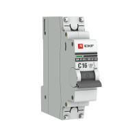 ЭКФ PROxima mcb4763-1-10B-pro Выкл.автомат. ВА 47-63 1P 10А (B) 4,5кА