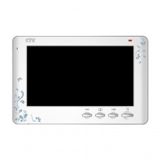 CTV-M1704SE (Белый декор) Монитор видеодомофона