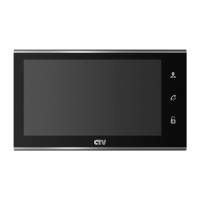 CTV-M4705AHD (Черный) Монитор видеодомофона