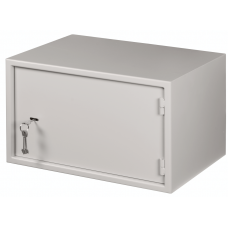 NETLAN EC-WS-075240-GY Настенный антивандальный шкаф с дверью на петлях, 7U, Ш520хВ320хГ400мм, серый
