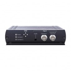 SC&T AD001HD4-4K Преобразователь-разветвитель HDTVI/AHD/HDCVI/CVBS в HDMI/VGA/CVBS с эмбеддером аудио