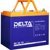 Delta GX 12-75 Аккумулятор 12В/75Ач