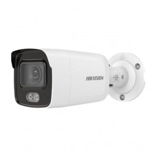 Hikvision DS-2CD2027G2-LU(4mm) 2Мп уличная цилиндрическая IP-камера с LED-подсветкой