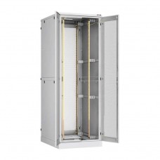 TLK TFA-4780-W-GY Дверь двухстворчатая перфорированная на раме для шкафа серии TFA 47U шириной 800м