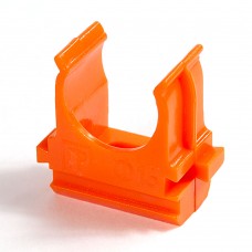 Промрукав PR13.0063 Крепёж-клипса для труб  д16 АБС-пластик оранжевая 100шт