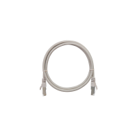 NIKOMAX NMC-PC4SD55B-003-C-GY Коммутационный шнур F/UTP 4 пары, Кат.5е (Класс D), серый, 0,3м