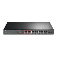 TP-Link TL-SL1226P Неуправляемый коммутатор с 24 портами PoE+ 10/100 Мбит/с и 2 комбинированными пор