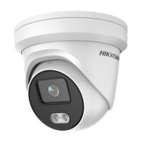 Hikvision DS-2CD2327G2-LU (C) (4mm) 2Мп уличная купольная IP камера