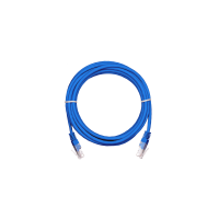 NETLAN EC-PC4UD55B-BC-PVC-020-BL Коммутационный шнур U/UTP 4 пары, Кат.5е (Класс D)