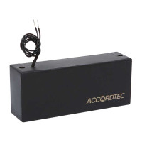 AccordTec ML-300П с планкой, цвет черный электромагнитный замок