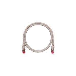 NIKOMAX NMC-PC4SA55B-005-C-GY Коммутационный шнур S/FTP 4 пары, Кат.6a (Класс Ea), серый, 0,5м