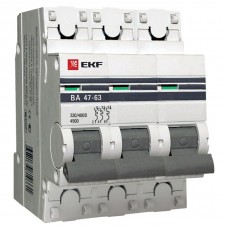 EKF PROxima mcb4763-3-40D-pro Автоматический выключатель