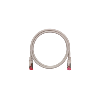 NIKOMAX NMC-PC4SA55B-050-GY Коммутационный шнур S/FTP 4 пары, Кат.6a (Класс Ea), PVC нг(А), серый,5м