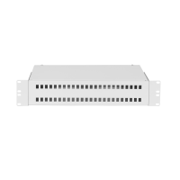 NIKOMAX NMF-RP48SC-WS-ES-2U-GY Оптический кросс 19", 2U, до 48 SC портов или 96 LC портов, стальной,