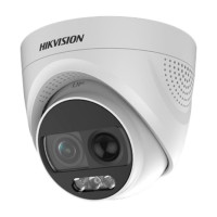 Hikvision DS-2CE72DFT-PIRXOF28 (2.8mm) 2Мп уличная HD-TVI камера с сиреной, строблампой