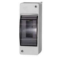 IEK MKP42-N-02-30-20 Бокс КМПн 2/2 прозр.крышка для 2 авт.выклОП IP30 белый