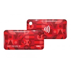ISBC RFID-брелок Mifare ID 4 byte nUID (красный)