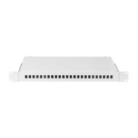 NIKOMAX NMF-RP24SC-WS-ES-1U-GY Оптический кросс 19", 1U, до 24 SC портов или 48 LC портов, стальной,