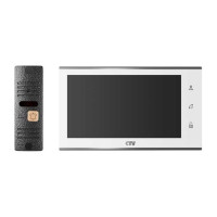 Комплект видеодомофона Kit CTV-M2702MD + CTV-D10 Plus