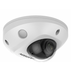 Hikvision DS-2CD2547G2-LS(2.8mm)(C)(BLACK) 4Мп уличная купольная IP-камера с LED-подсветкой