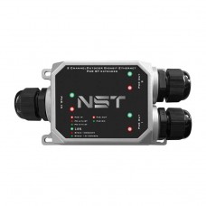 NST NS-EXSW-3GP/W Уличный PoE удлинитель/ коммутатор Gigabit Ethernet на 3 порта