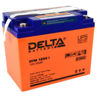 Delta DTM 1255 I Аккумулятор 12В/55Ач