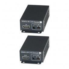SC&T HE02EI Комплект для передачи (удлинитель) HDMI сигнала с ИК повторителем