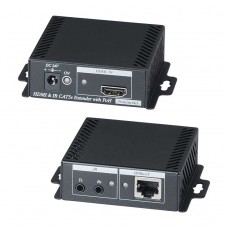 SC&T HE02EIP Комплект для передачи (удлинитель) HDMI сигнала, ИК сигнала и питания