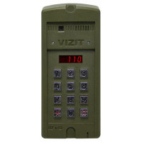 Vizit БВД-SM110FCP Блок вызова до 100 абонентов
