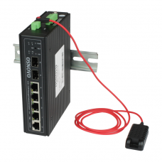 Osnovo SW-70402/ILS Промышленный управляемый (L2+) коммутатор Gigabit Ethernet на 4GE RJ45 + 2 GE SFP порта
