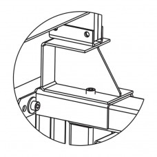 PERCo-RF01 0-09 Кронштейн для стыковки турникета с крышей
