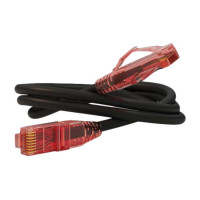 Hyperline PC-LPM-UTP-RJ45-RJ45-C5e-0.3M-LSZH-BK Патч-корд