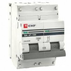 EKF PROxima mcb47100-2-125C-pro Выкл.автомат. ВА 47-100 2P 125А (C)