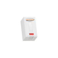 NIKOMAX NMC-WO1UD2-FT-ST-WT Настенная розетка, 1 порт, Кат.5e (Класс D)