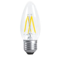 Лампа светодиодная LED-СВЕЧА-deco 5Вт 230В Е27 3000К 450Лм прозрачная IN HOME
