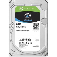 Жесткий диск SEAGATE Skyhawk ST8000VX004, 8Тб, HDD, SATA III, 3.5