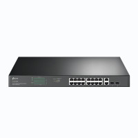 TP-Link TL-SG1218MP Коммутатор Easy Smart с 16 гигабитными портами PoE+ и 2 портами RJ45/SFP