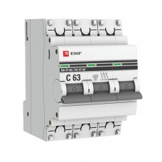 EKF PROxima mcb4763-6-3-63D-pro Автоматический выключатель