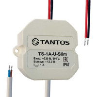 Tantos TS-1A-U-Slim Источник вторичного электропитания 12В, 1А всепогодный IP67