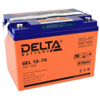 Delta GEL 12-75Аккумулятор 12В/75Ач