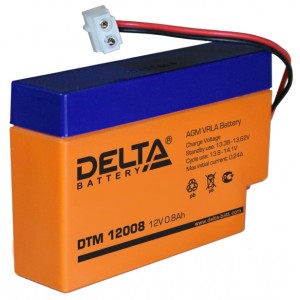 Delta DTM 12008 Аккумулятор